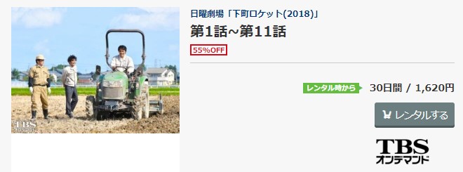 ドラマ 下町ロケット２０１８の動画を無料で見れる動画配信まとめ