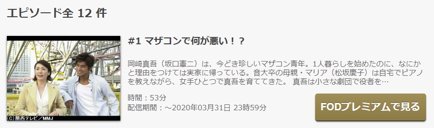 ドラマ マザー ラヴァーの動画を１話から全話無料で見れる動画配信まとめ ドラマの森 最新無料動画まとめ