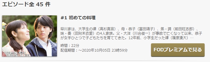 ドラマ 明日もきっとおいしいご飯の動画を無料で見れる動画配信まとめ ドラマの森 最新無料動画まとめ