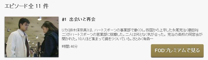 ドラマ 東京ラブストーリーの動画を無料で見れる動画配信まとめ ドラマの森 最新無料動画まとめ