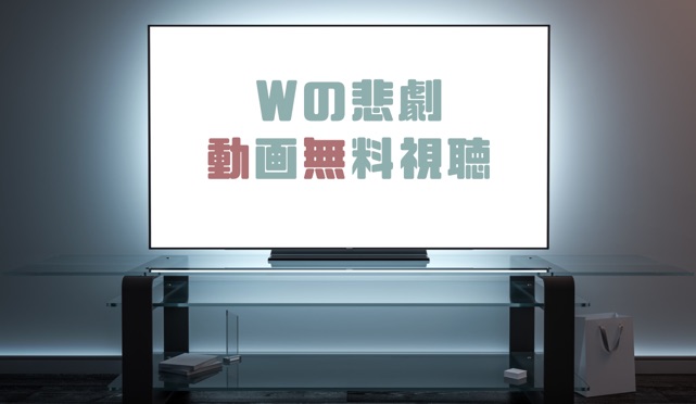 ドラマ Wの悲劇の動画を１話から全話無料で見れる動画配信まとめ ドラマの森 ドラマ動画無料視聴まとめブログ