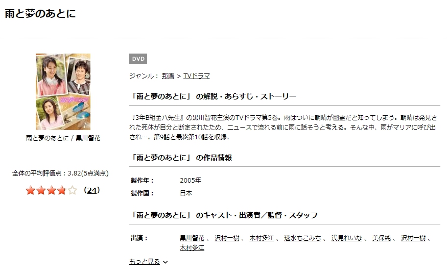 ドラマ 雨と夢のあとにの動画を無料で見れる動画配信まとめ ドラマの森 最新無料動画まとめ