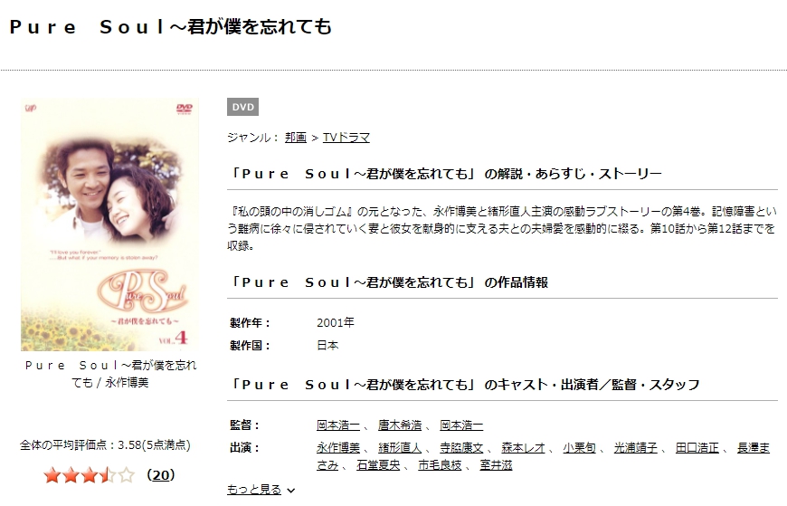 Pure Soul ~君が僕を忘れても~ DVD-BOX o7r6kf1